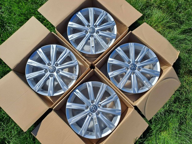 Vw touran " Stockholm " gyári alufelni 17" 5x112 golf jetta caddy troc