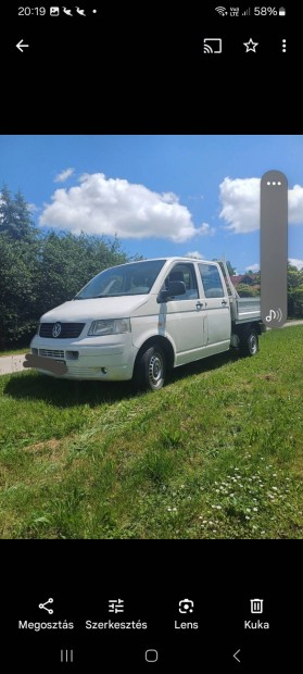 Vw transporter 6szemlyes T5
