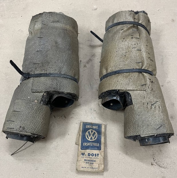 Vw volkswagen bogár fűtés átvezetők ülés alá párban