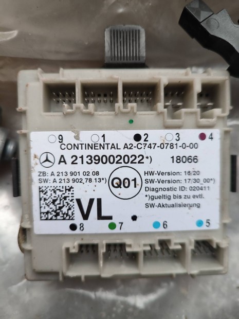 W176 W246 Ajt panel+zr+kilincs+modul 