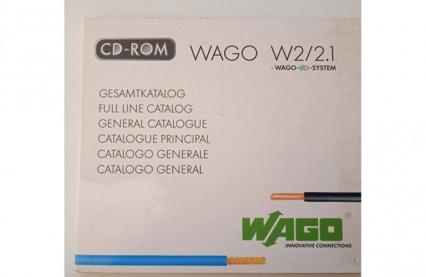 WAGO teljes katalgus CD-n , 1997 , karcmentes