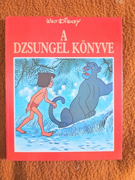 WALT Disney - A Dzsungel Knyve - 1987! -Szp! - Ritka!