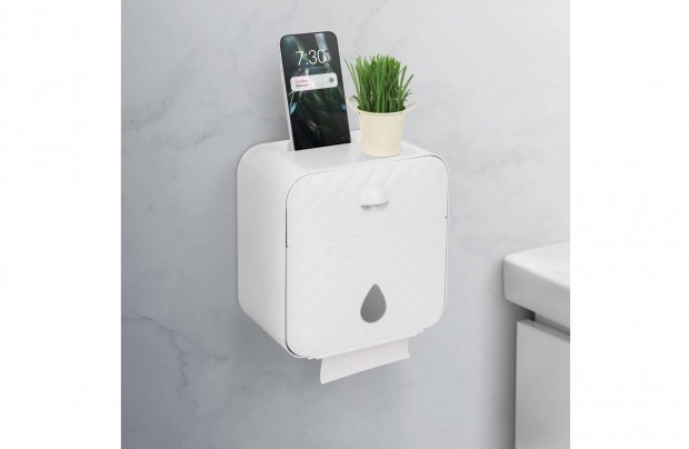 WC-papr tart fikos szekrny + telefontart - fehr - 205x125x220mm