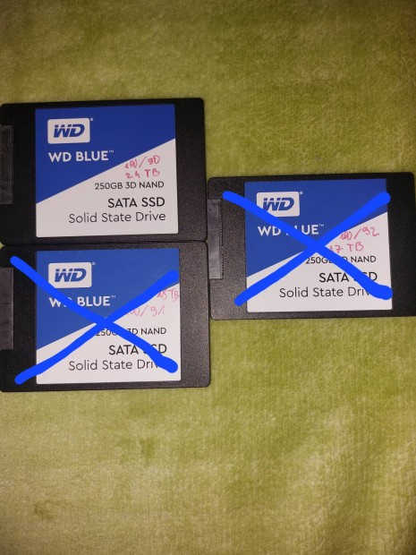 WD 250gb SSD adattrol 