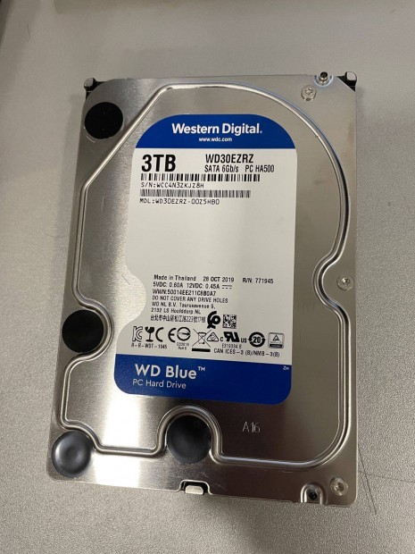 WD 3TB HDD - WD30Ezrz 100%