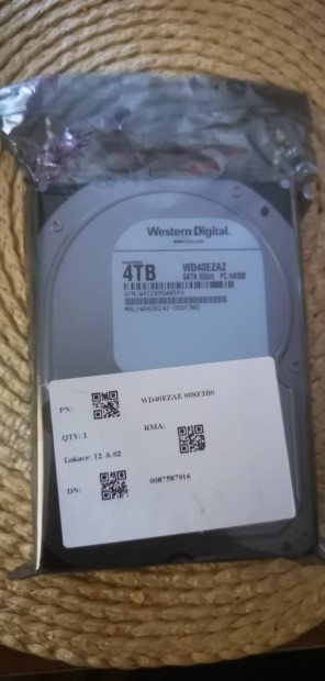 WD 4TB HDD j