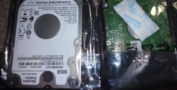 WD AV-25 2,5" 500GB notebook merevlemez,j,bontatlan,garancia