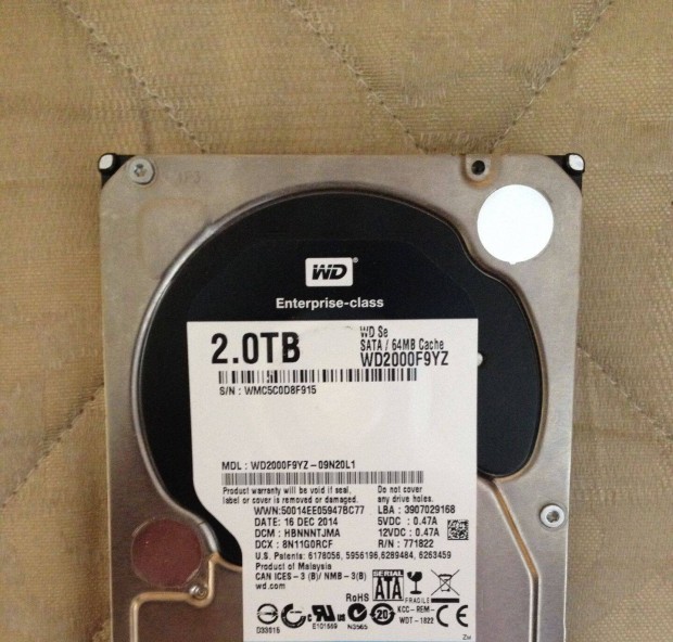 WD Black 2TB 100/100