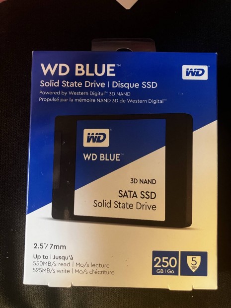 WD Blue SSD bontatlan