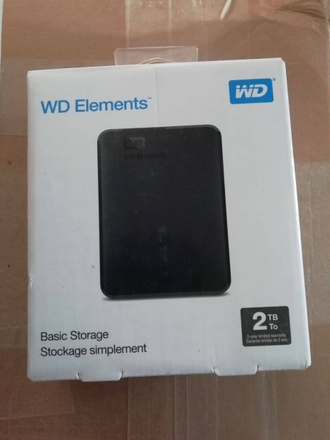 WD Elements 2TB kls hdd. j!!! Foxpost egyeztets utn!