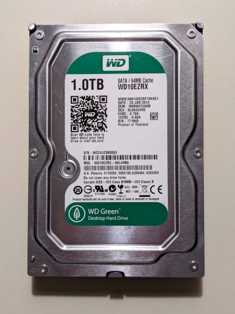 WD Green 1TB 3.5" HDD (WD10Ezrx)