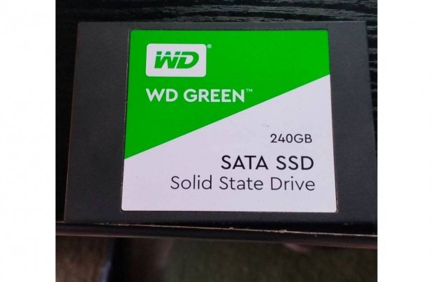 WD Green 240 Gb sata ssd elad!