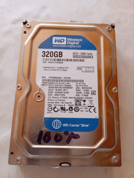 WD HDD 320Gb 3,5"