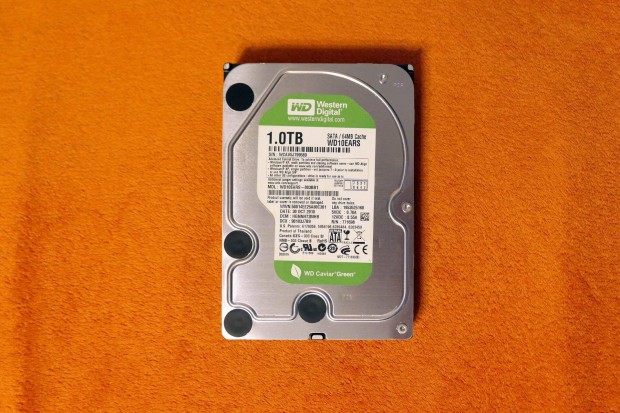 WD HDD-k, 3,5", 1 TB, 100/100%