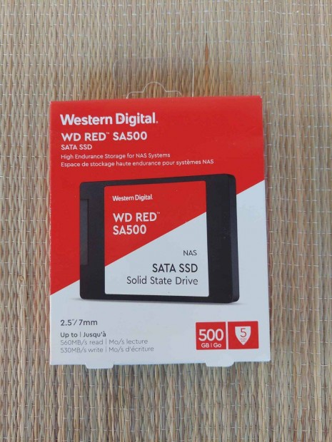 WD Red SA500 2.5 500GB Sata3 SSD