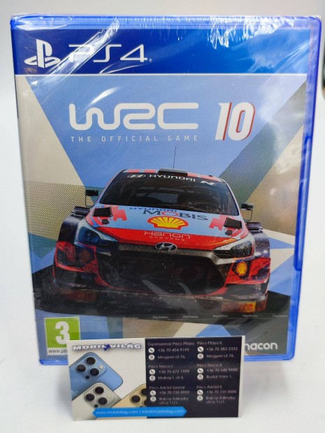 WRC 10 The Official Game PS4 Garancival #konzl1124