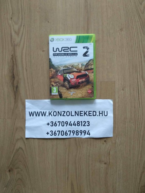 WRC 2 World Rally Championship 2 Xbox 360 jtk