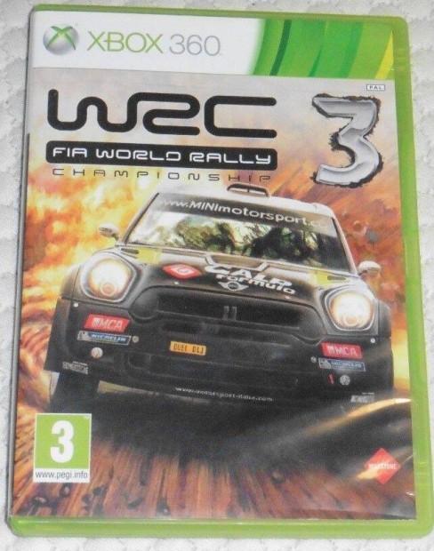 WRC 3. (World Rally Championship 3.) Gyri Xbox 360 Jtk akr flron