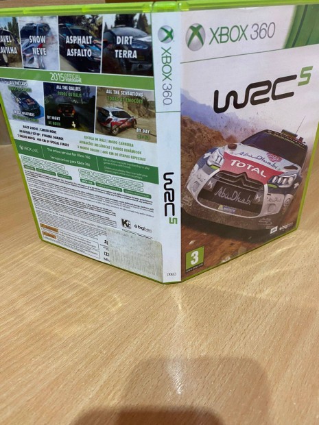 WRC 5 : World Rally Championship 5 - eredeti xbox360 jtk