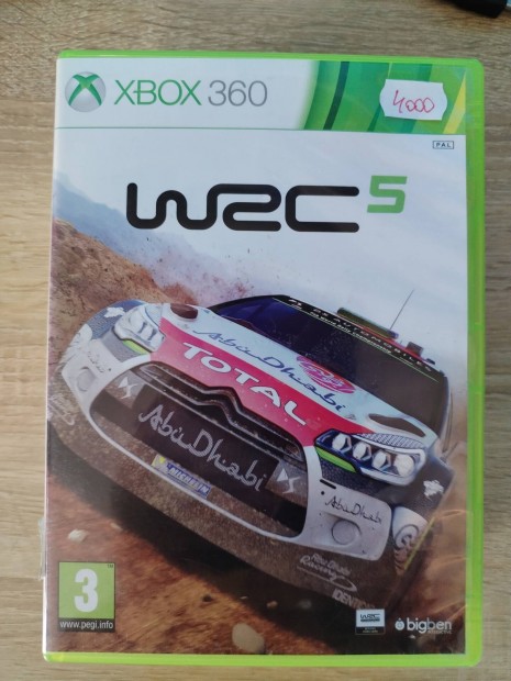 WRC 5 rally Xbox 360 jtk 