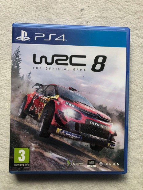 WRC 8 Ps4 Playstation 4 jtk