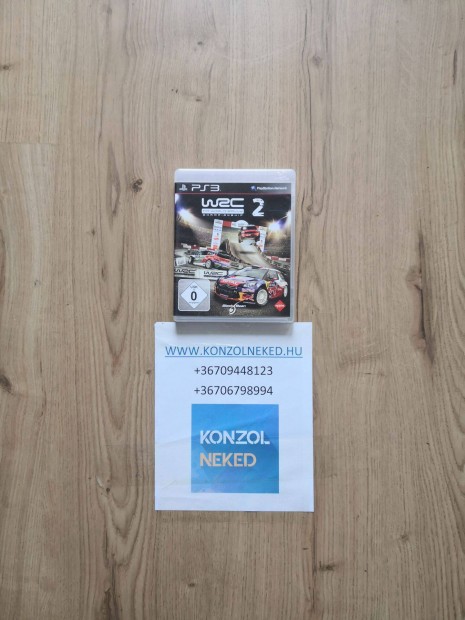 WRC FIA World Rally Championship 2 eredeti Playstation 3 jtk