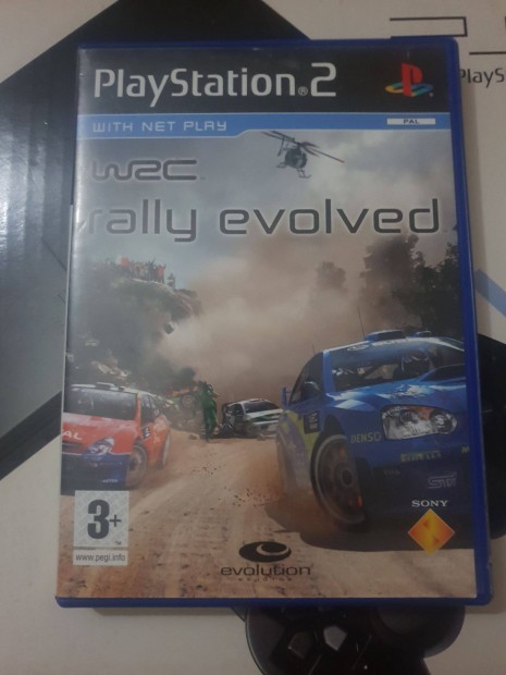 WRC Rally Evoved Playstation 2 eredeti lemez elad