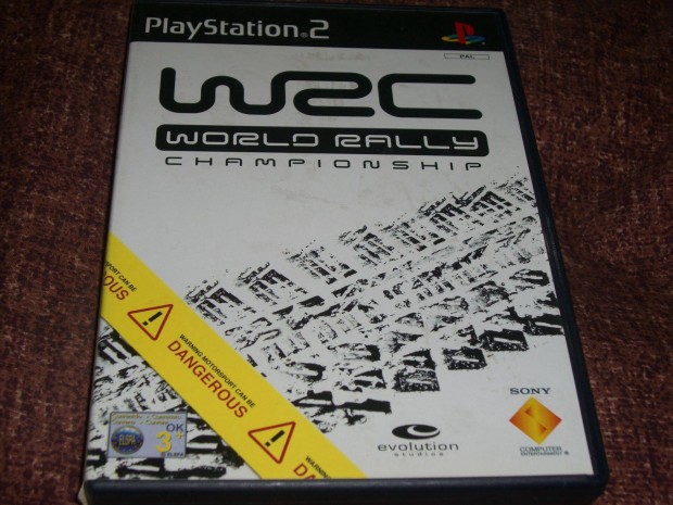 WRC World Rally Championship Playstation 2 lemez eladó ( 3000 Ft)