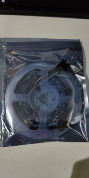 WS2812B, okos LED szalag, Rgbic, led smd 5050, címezhető 60led/m IP67