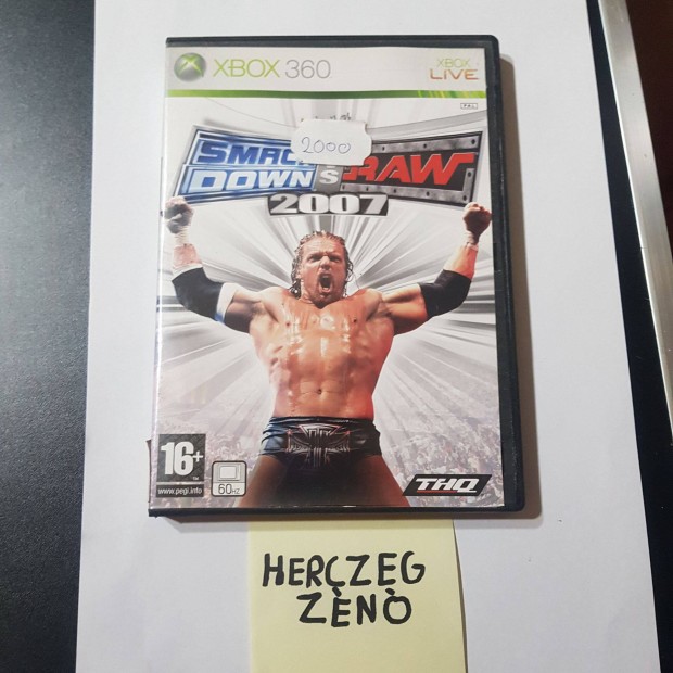 WWE 2K07 xbox360