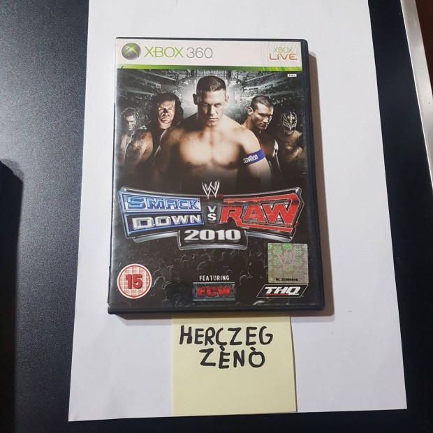 WWE 2K10 xbox360