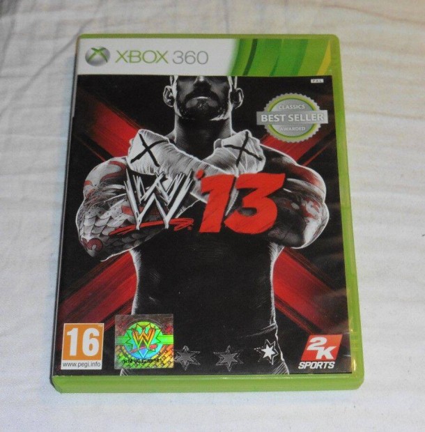 WWE 2k13 (Pankrci) Gyri Xbox 360 Jtk akr flron