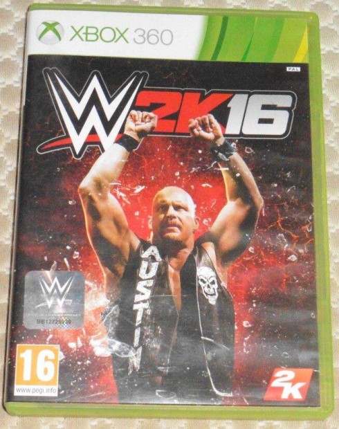 WWE 2k16 (Pankrci) Gyri Xbox 360 Jtk akr flron