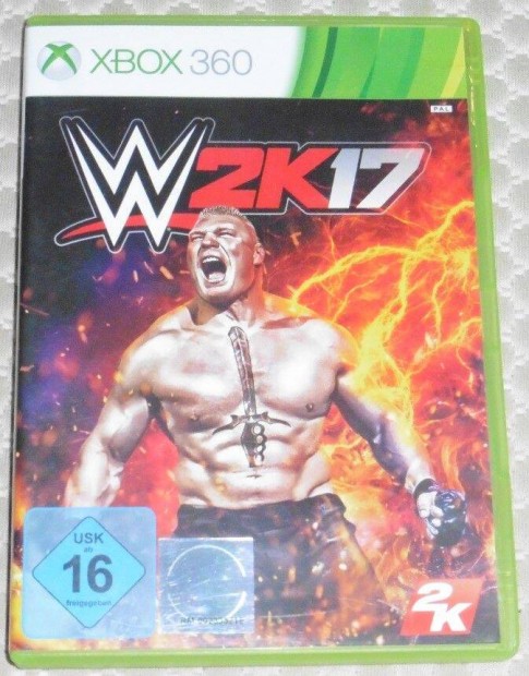 WWE 2k17 (Pankrci) Gyri Xbox 360 Jtk akr flron