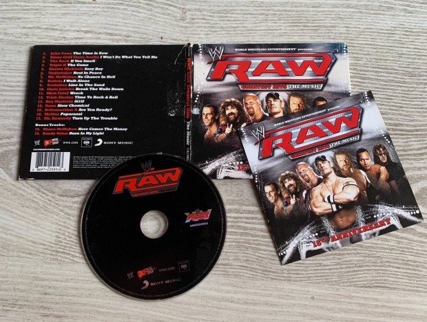 WWE Raw Greatest Hits CD