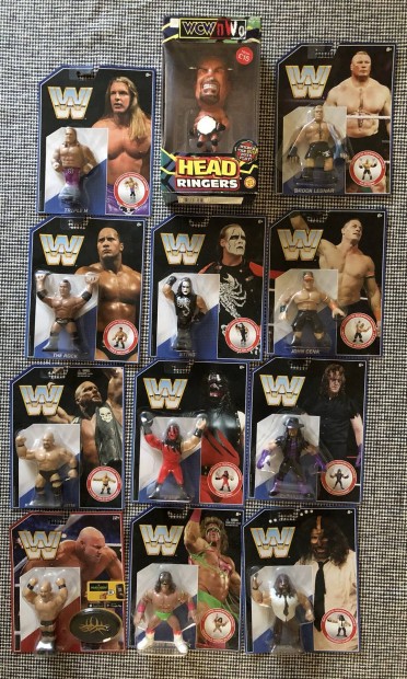 WWE Wwf Pankrtor figurk. Bontatlanok. Ritkk.