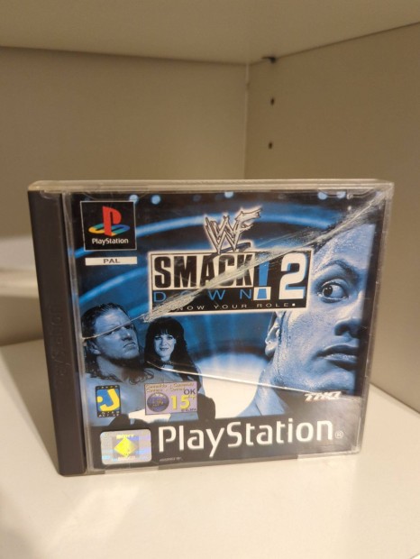 WWF Smackdown 2 Know Your Role PS1 Playstation 1 jtk