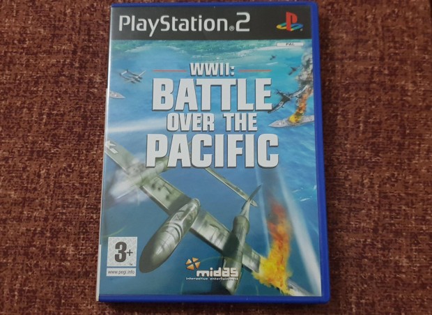 WWII Battle Over the Pacific Ps2 eredeti lemez ( 2500 Ft )
