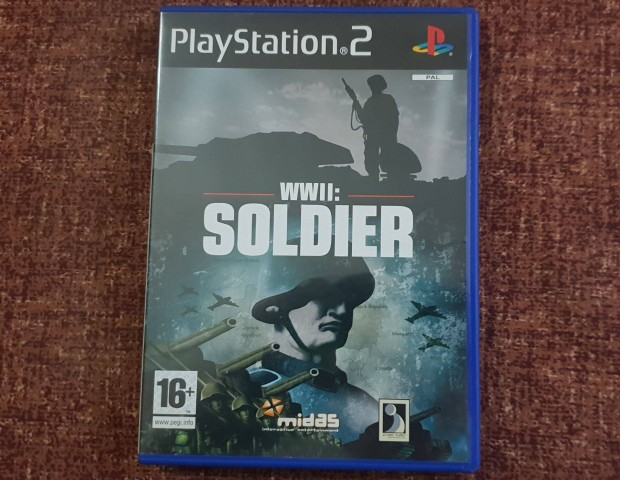 WWII : Soldier Playstation 2 eredeti lemez ( 3000 Ft )