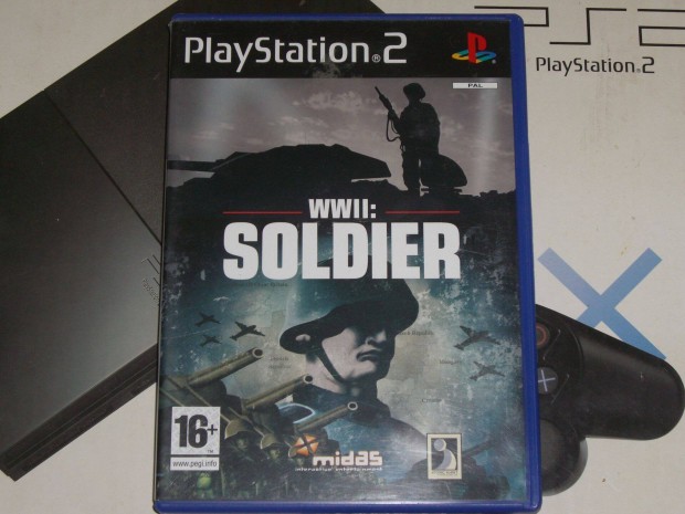 WWII : Soldier Playstation 2 eredeti lemez elad