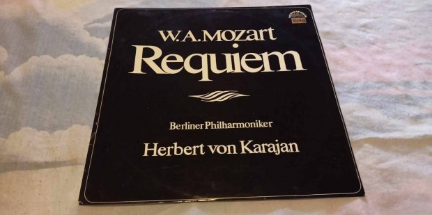 W.A. Mozart Requiem Bakelit Lemez