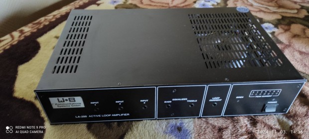 W+B La-200 active loop amplifier