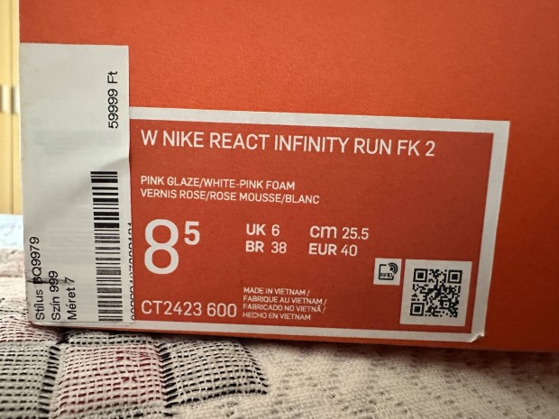 W Nike React Infinity Run FK 2