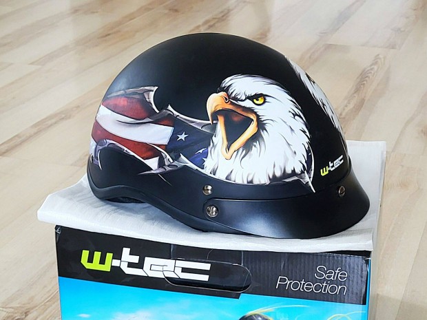 W-Tec V531 motoros sisak buksisak L mret 59-60 (USA Eagle, sas) wtec