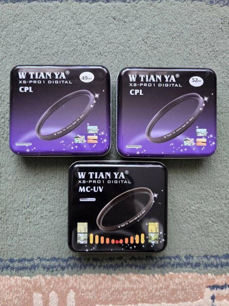 W-Tianya XS Pro 1 CPL-MC UV szűrő