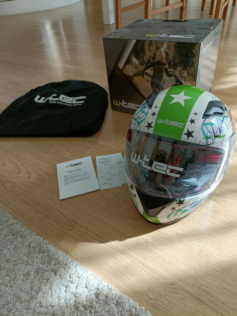 W-tec gyerek motoros sisak 49-50 cm