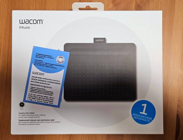 Wacom Intuos S digitlis rajztbla fekete