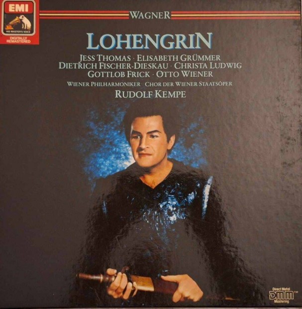 Wagner Lohengrin opera 4 LP