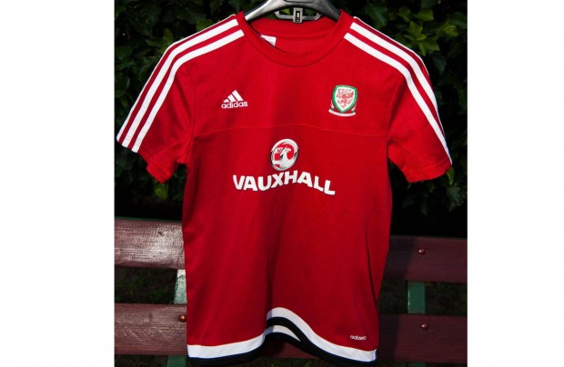 Wales vlogatott adidas gyerek mez (M, 152)