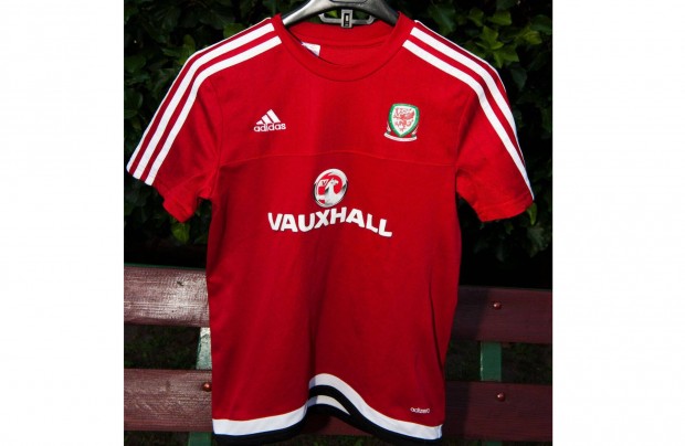 Wales válogatott adidas gyerek mez (M, 152)